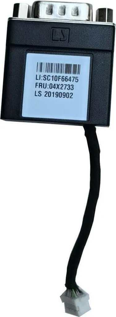 Cavo COM2 Lenovo 04X2733 Seriale per Controllo PLC e Automazione
