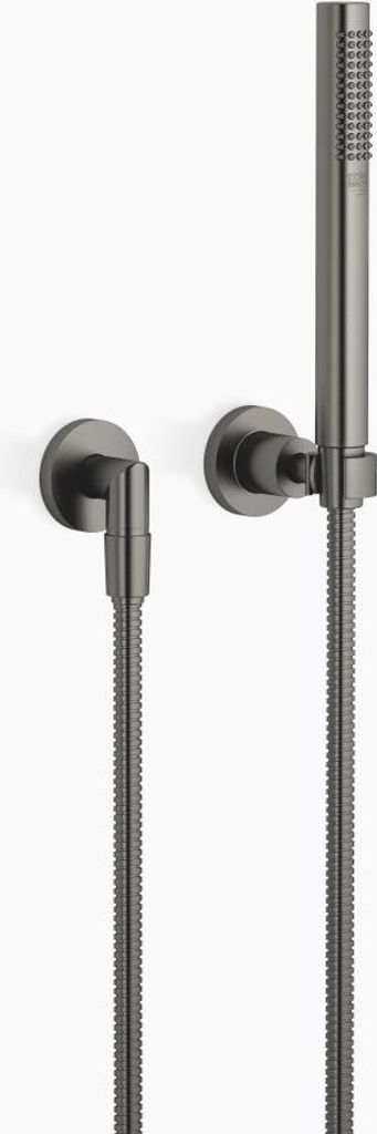 Dornbracht TARA Schlauchbrausegarnitur mit Einzelrosetten, flowReduce, 27802892-990010