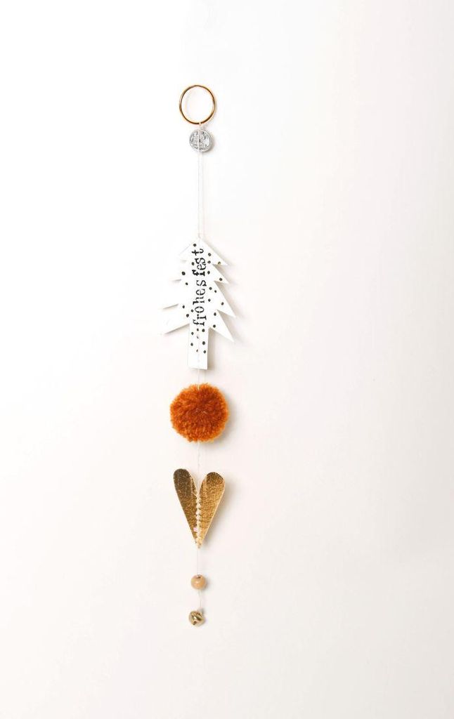 Glöckchenornament "Frohes Fest"