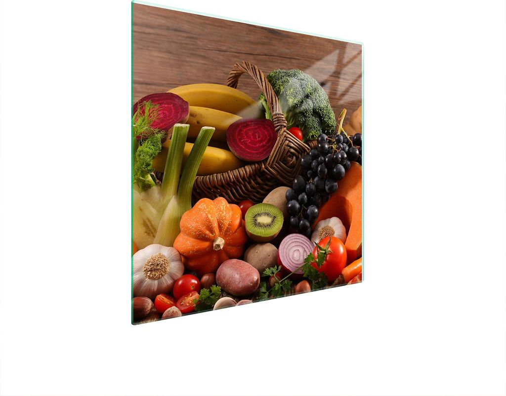Glas-Schutzplatte Für Herd 50X52 Lebensmittel