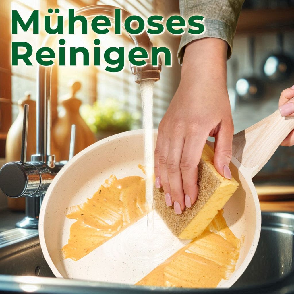 JUST PERFECTO Induktions Töpfe Set - Pfannenset mit deckel Produktbild 5