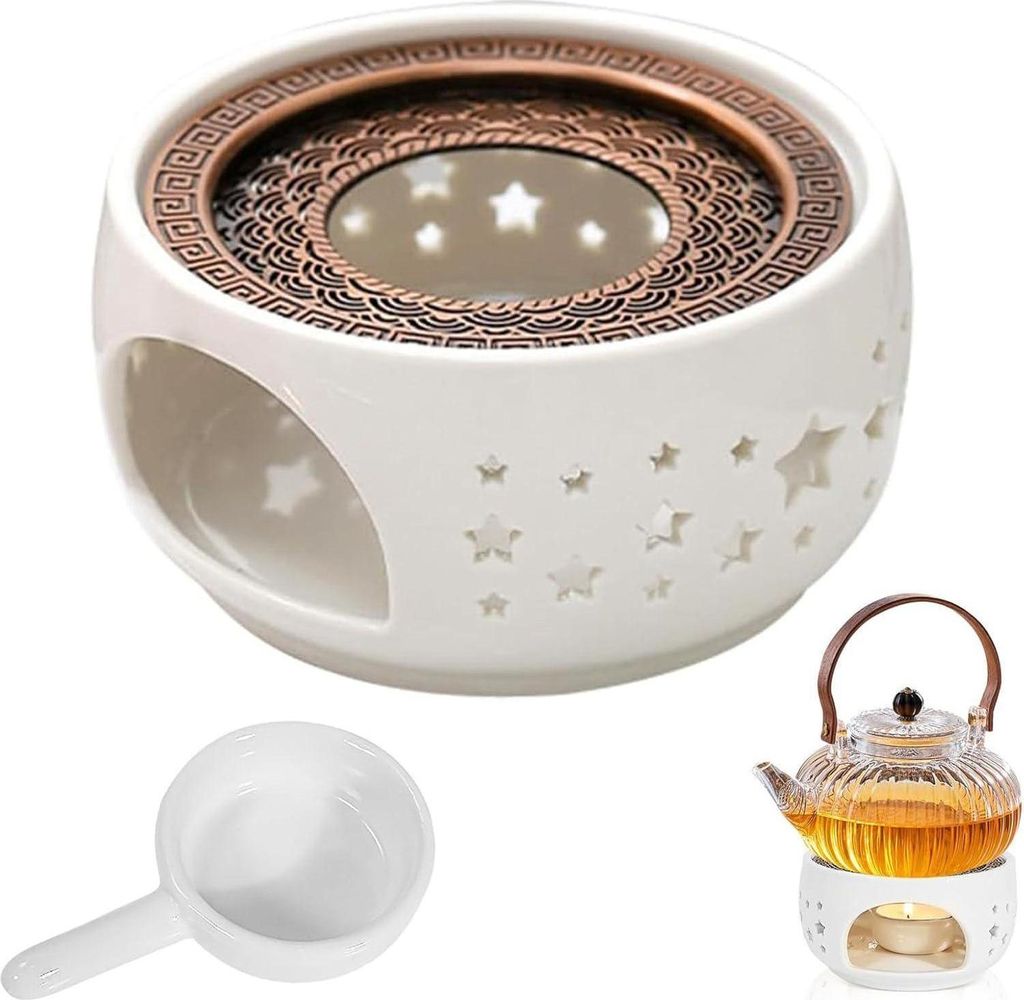Ohrievač na čaj keramický čaj útulný porcelánový držiak na Obrázok produktu 