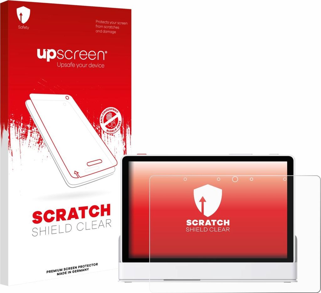 upscreen Schutzfolie für eufy Smart Display E10 Displayschutz Displayschutzfolie Folie Klar Transparent