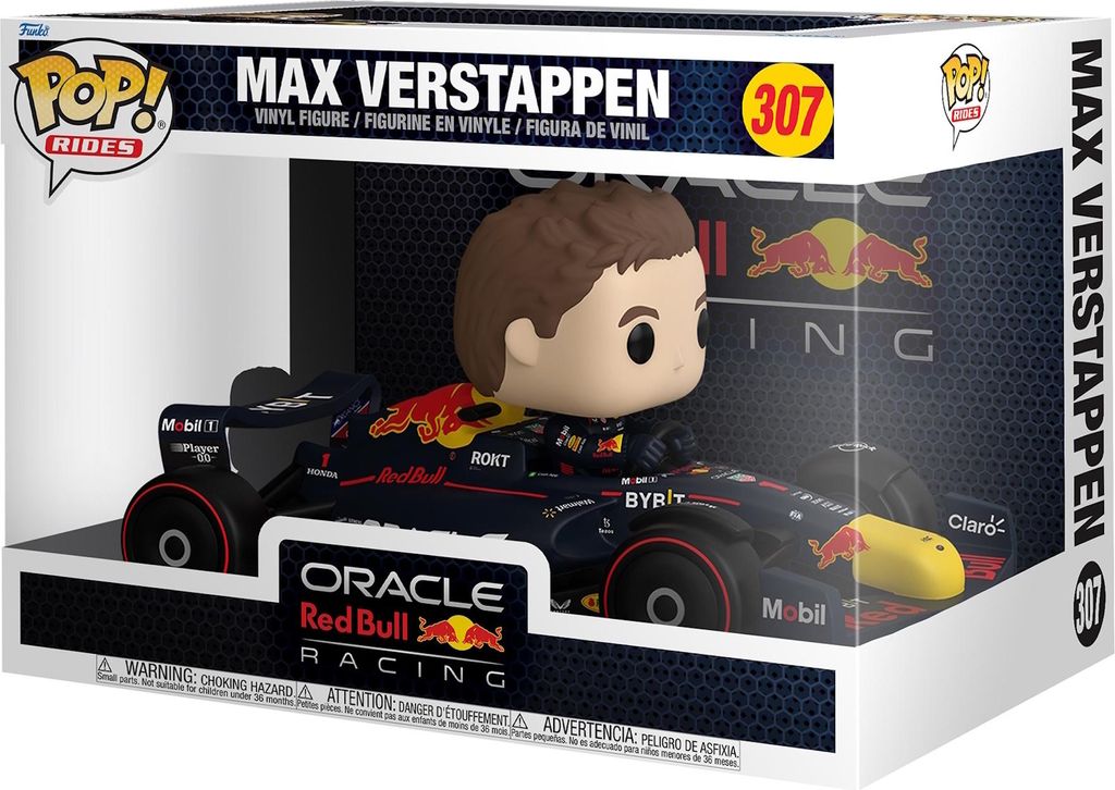 Figurine Funko POP Formula 1 307 Max Verstappen Image du produit 