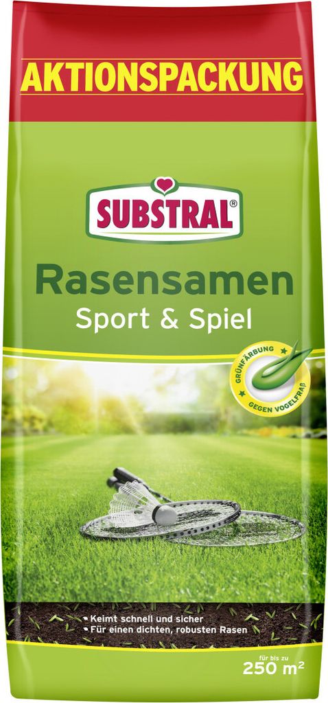 Substral Rasensamen Sport & Spiel 5 kg für 250 m² Produktbild 