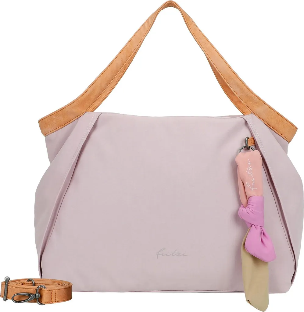 Borsa a Tracolla Fritzi aus Preußen Slouchy Sky Shopper Rosa Pesca