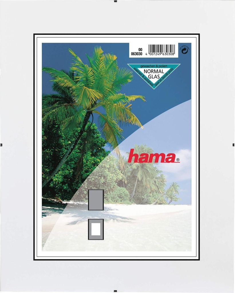Hama Clip-Fix, Einzelbilderrahmen, Glas, Transparent, 20 x Produktbild 