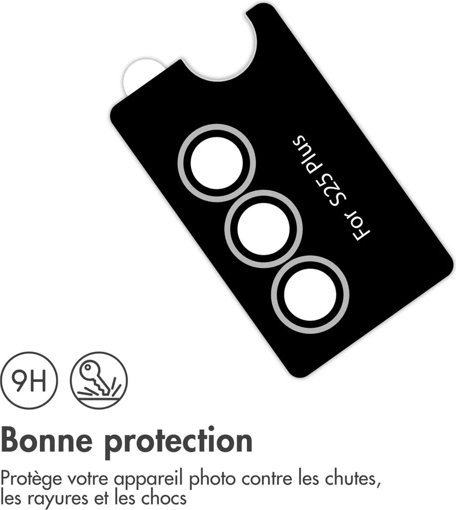 iMoshion Camera Protector Samsung S25 Plus Silver Shadow - Glow Up! - 9