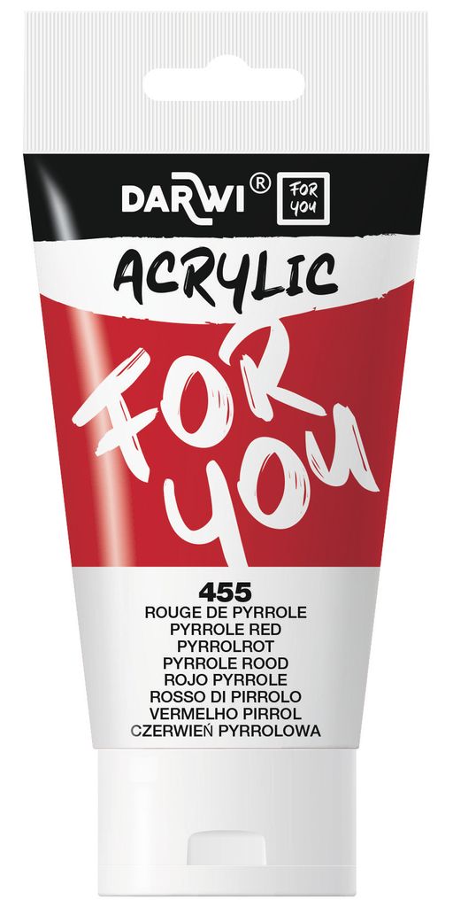 Darwi DFY Acrylfarbe Pyrrole Red 75 ml 1 stk