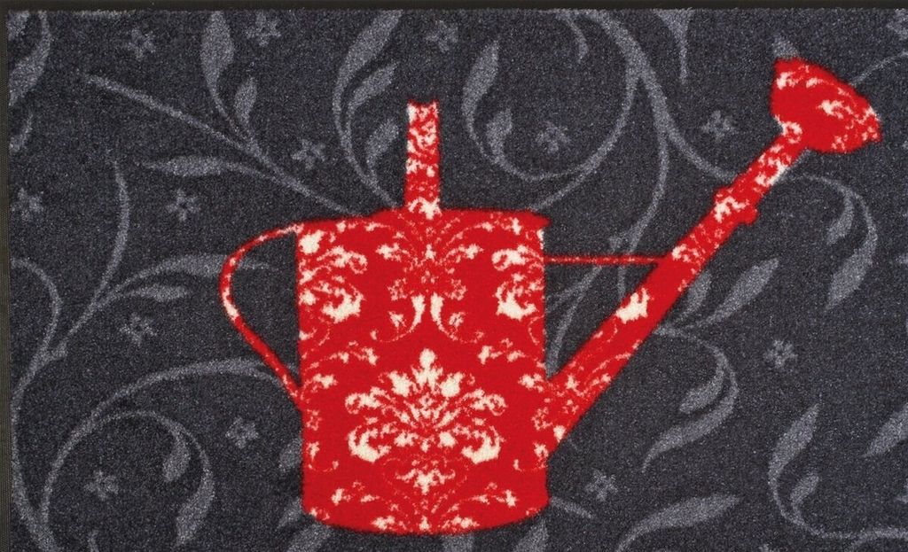 Waschbare Fußmatte - Gießkanne 50x75 cm wash+dry Fußabstreifer