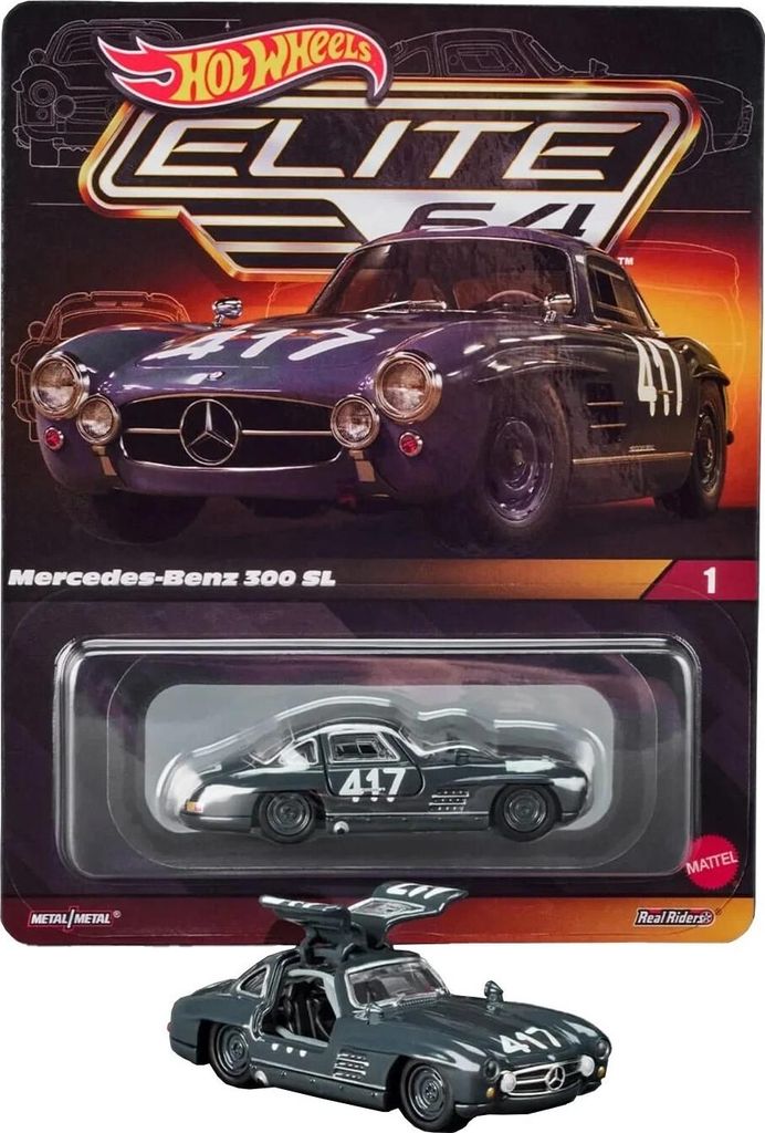 Mattel HotWheels Mercedes Benz SL 300 64 Elite Series 1:64 Zdjęcie produktu 