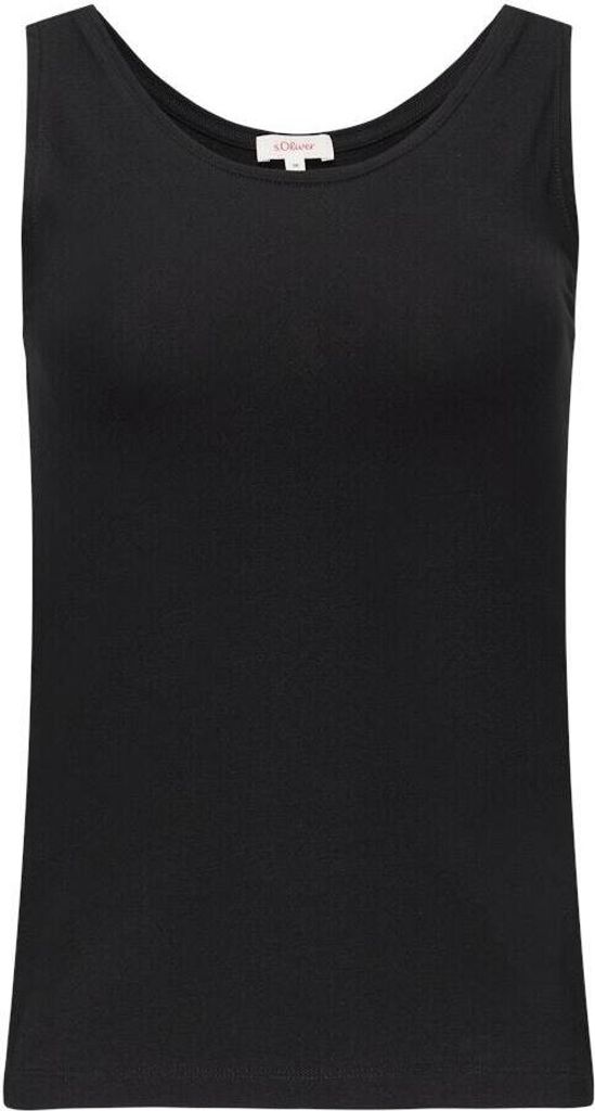 S. Oliver T-Shirt BLACK 34