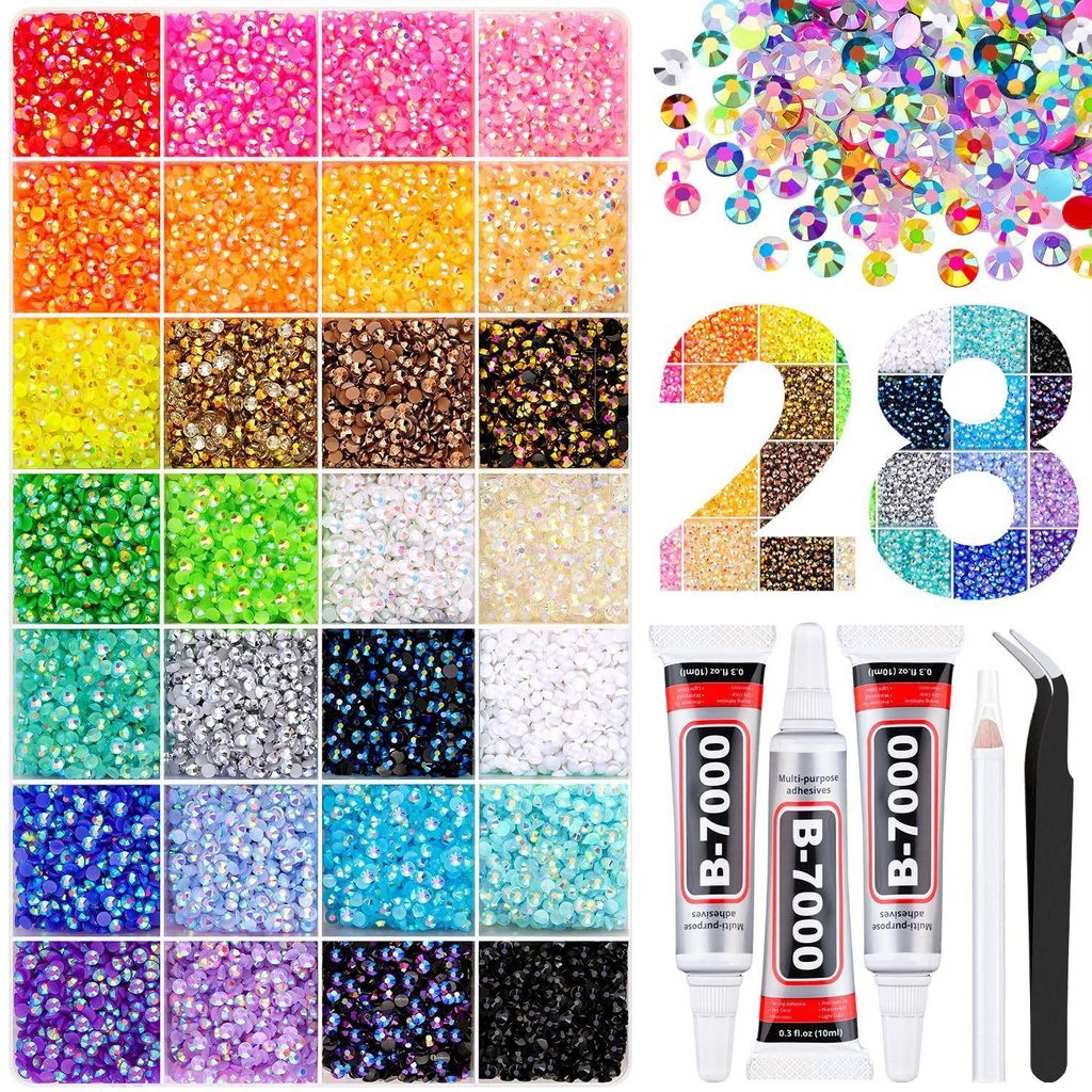 Strasssteine für Nägel - Nail Art Dekorationen - 30000 Produktbild 