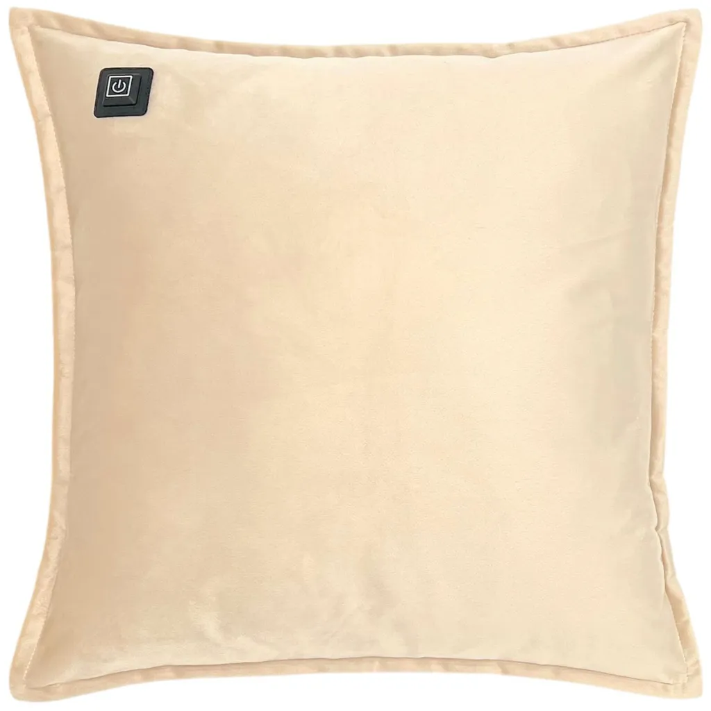 Cuscino Riscaldante Warmpi® Beige - Benessere Infrarossi per Casa