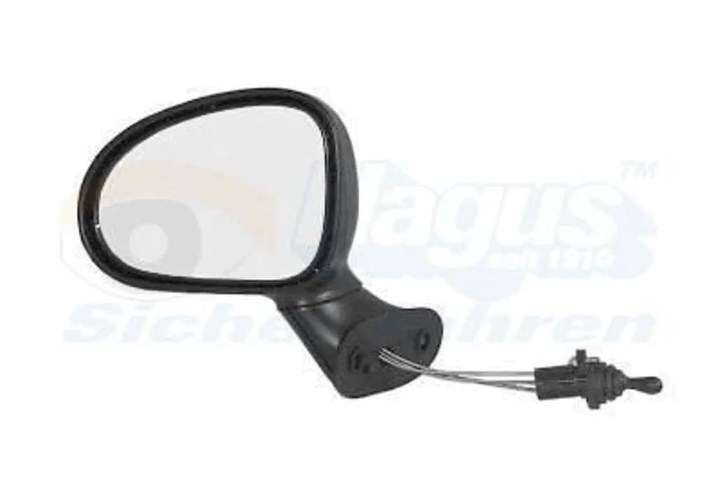 Rétroviseur Gauche Cassé ? Miroir Convexe VAN WEZEL pour DAEWOO Matiz M100