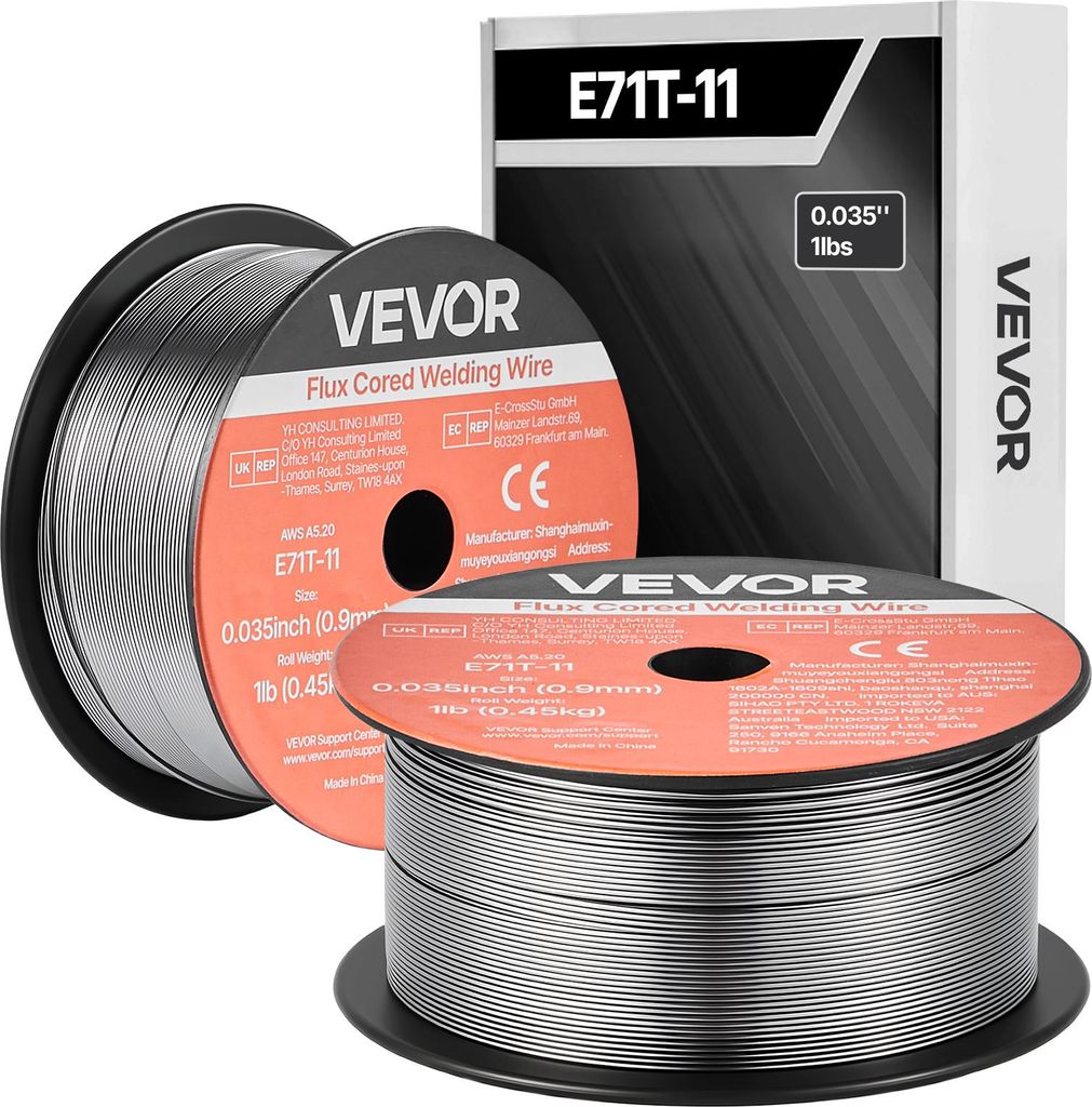 VEVOR Filo pieno 0,9 mm, filo di saldatura MIG E71T-11, Immagine del prodotto 