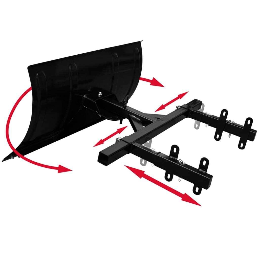 vidaXL Lama da neve 80x44 cm per spazzaneve Immagine del prodotto 