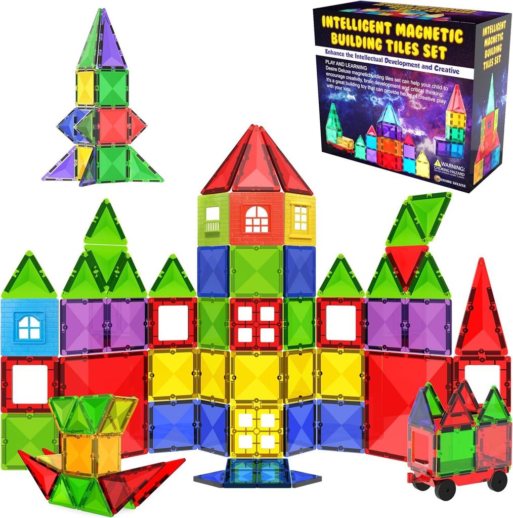 Desire Deluxe Magnetbausteine 57 St - STEM Lernspielzeug Produktbild 