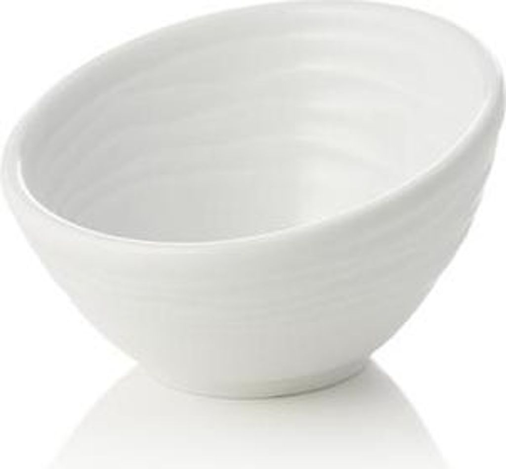 Mini Schale Set, 7,5 x 7 x 4,5 cm, 35 ml, Set á 6 Stück, Porzellan Tapas