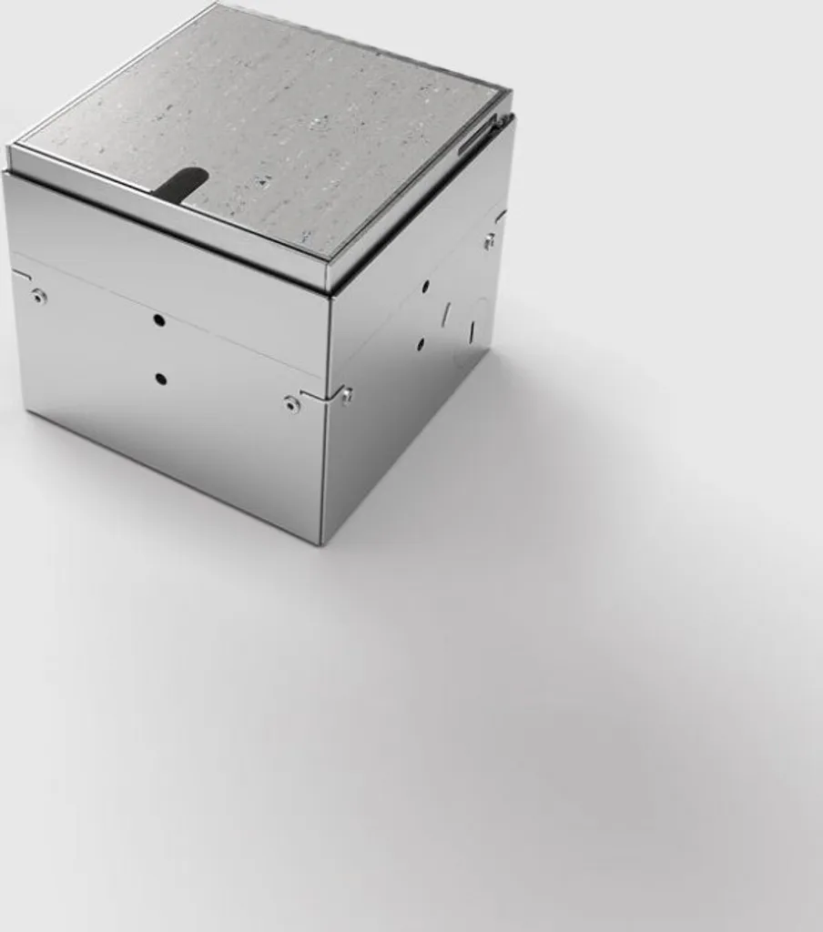 Prise de sol BS 8901B-1-0 étanche IP44 avec clapet de protection métal