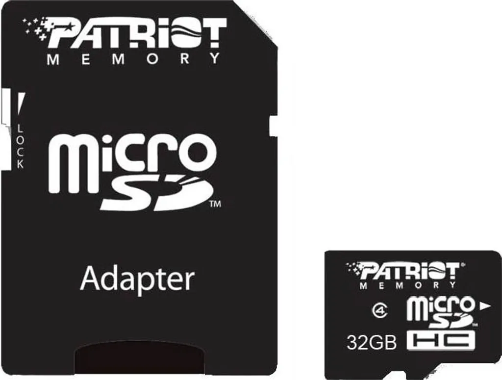 Libérez de l'Espace avec la Carte MicroSDHC 32 Go Patriot Classe 4 Noire