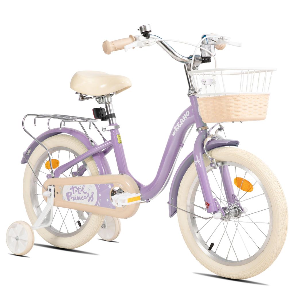Joystar 16 Zoll-Kinderfahrrad, komplett mit Korb, Klingel, Produktbild 