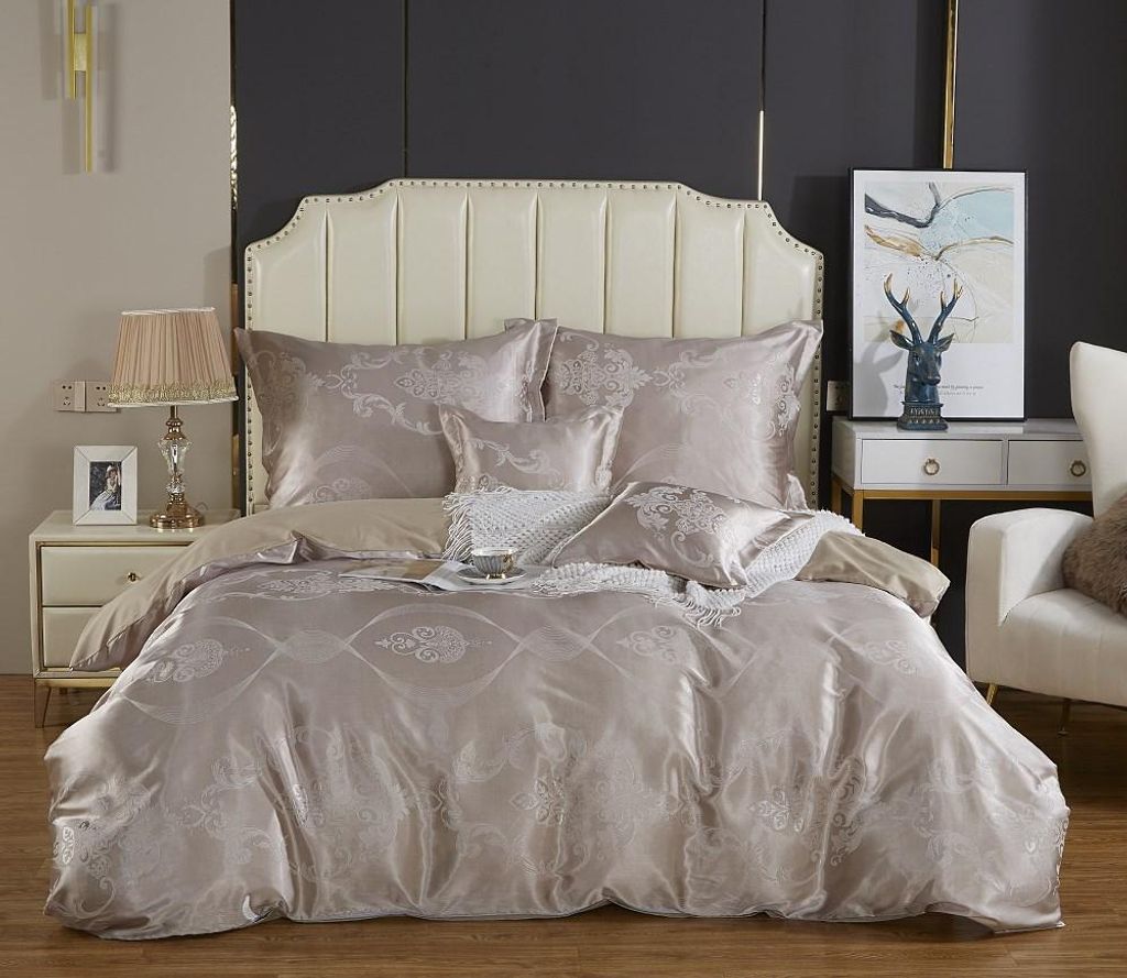 Bettwäsche 160X200, Baumwolle, Satin-Bettwäsche, Kissenbezüge 70X80, Kissenbezüge 40X40