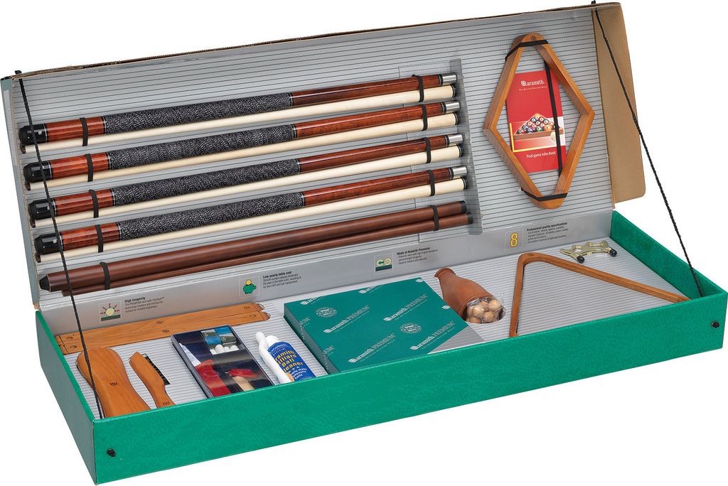 Aramith Premium Poolbillard Zubehörset mit 145 cm und 120 Produktbild 