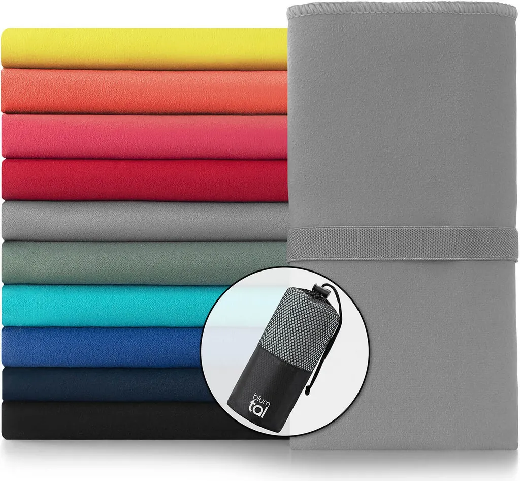 Asciugamano Microfibra Blumtal 140x70 Grigio - Fitness e Sport