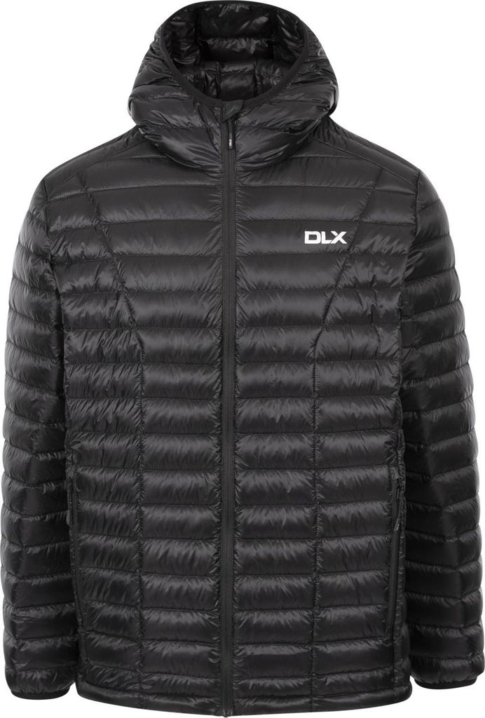 Dlx Zoltan – Herren Dlx Daunenjacke Schwarz