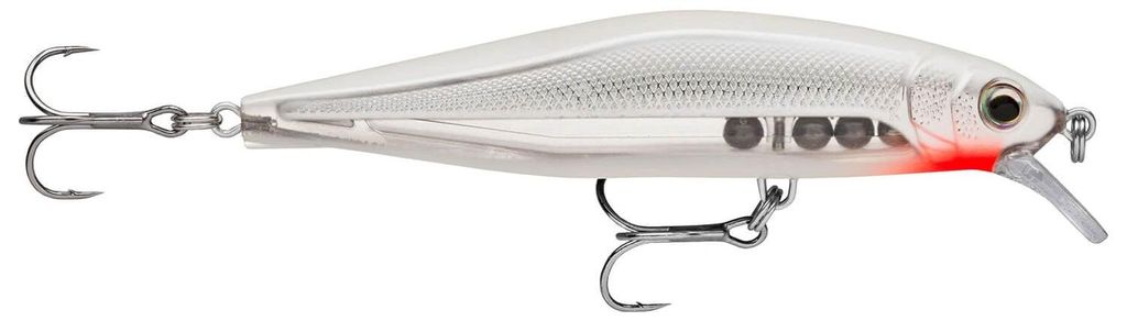 Rapala Precision Xtreme Air Boss Wobbler 8cm 9g Metallic Glass Ghost