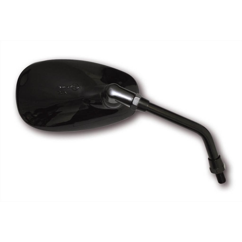 Paaschburg & Wunderlich Lenkerspiegel M10x1,25L Virago oval schwarz