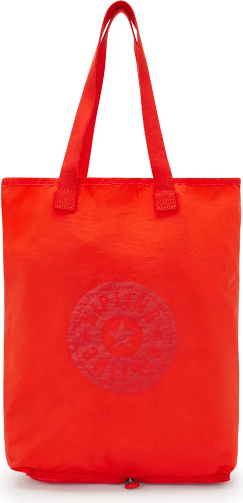 Fini les sacs encombrants avec le Kipling HIP HURRAY 5 pliable Orange