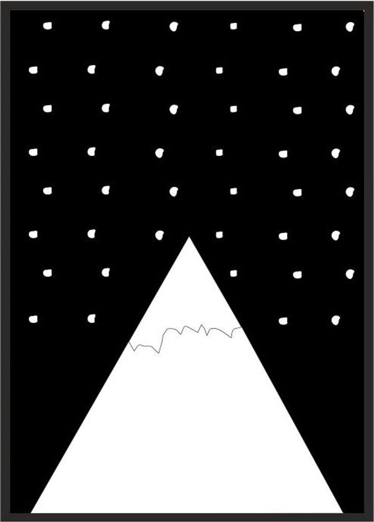 Bildplakat im Rahmen, A4 cm, oben, PD156