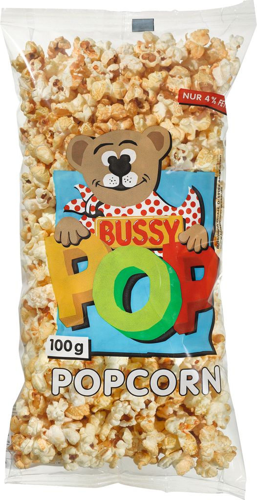 Bussy Popcorn 100g Produktbild 