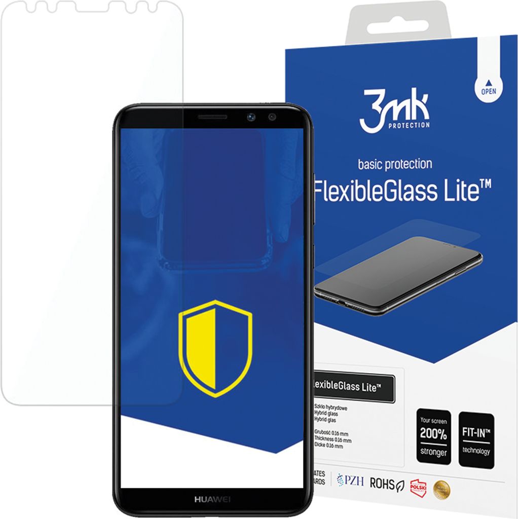 3mk Display Hybridglas FlexibleGlass Lite für Huawei Mate 10 Lite 0,16mm 6H