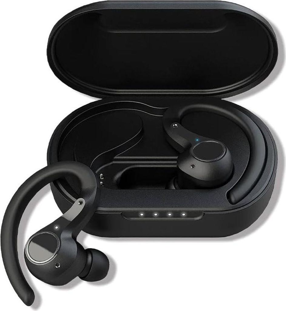SonidoLab Sensory Sport ANC True Wireless In-Ear Bluetooth Kopfhörer, kabellos, 70h Wiedergabe, Active Noise Cancelling, IP66, ANC App, kabellose ...