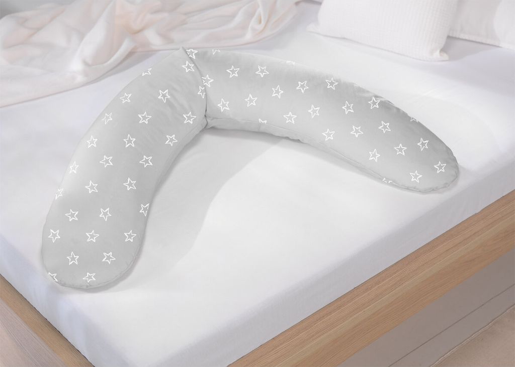 THERALINE NEU Stillk. Dodo 170cm Sternchen grau Theraline Produktbild 
