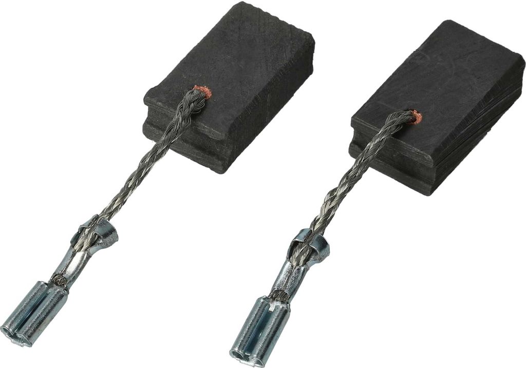 vhbw 2x Kohlebürste 6 x 10 x 17 mm kompatibel mit Bosch GWS 17-125 CI 3 601 G9G 000 Elektrowerkzeug