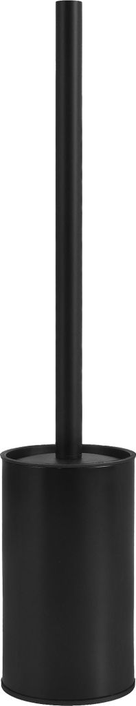 QUVIO Toilettenbürstenhalter - Mit Bürste - Toilettenbürstenhalter - Toilettenbürste mit Halter - Toilettenzubehör - Aufrecht - Edelstahl - Ku...