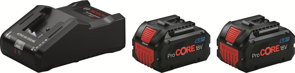 Bosch Akku-Starter-Set: 2x Akku ProCORE18V 8 Ah, Produktbild 