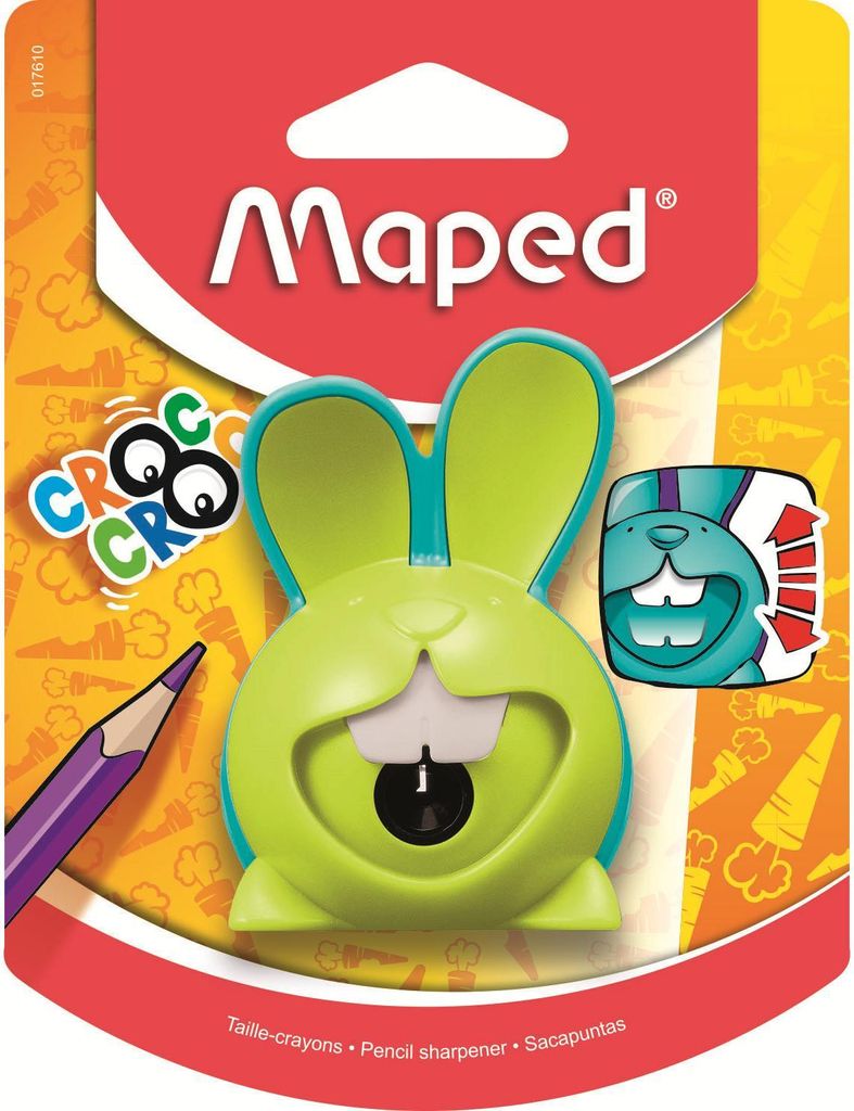 Maped 176100 temperino Temperamatite manuale Multicolore Immagine del prodotto 
