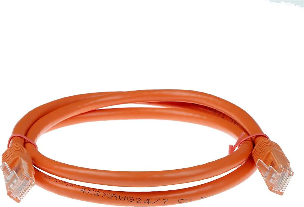 Cavo Internet 5 Metri Cat6a ACT IB4305 | Arancione Robusto e Veloce - 2