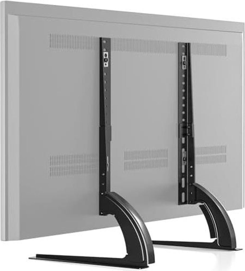 Universal TV Standfüße Füße Fernseher Beine für 20-65 Zoll Flach Curved TV Ständer Standfuss Fuß Fernseh Fuss Höhenverstellbar VESA Max. 80...
