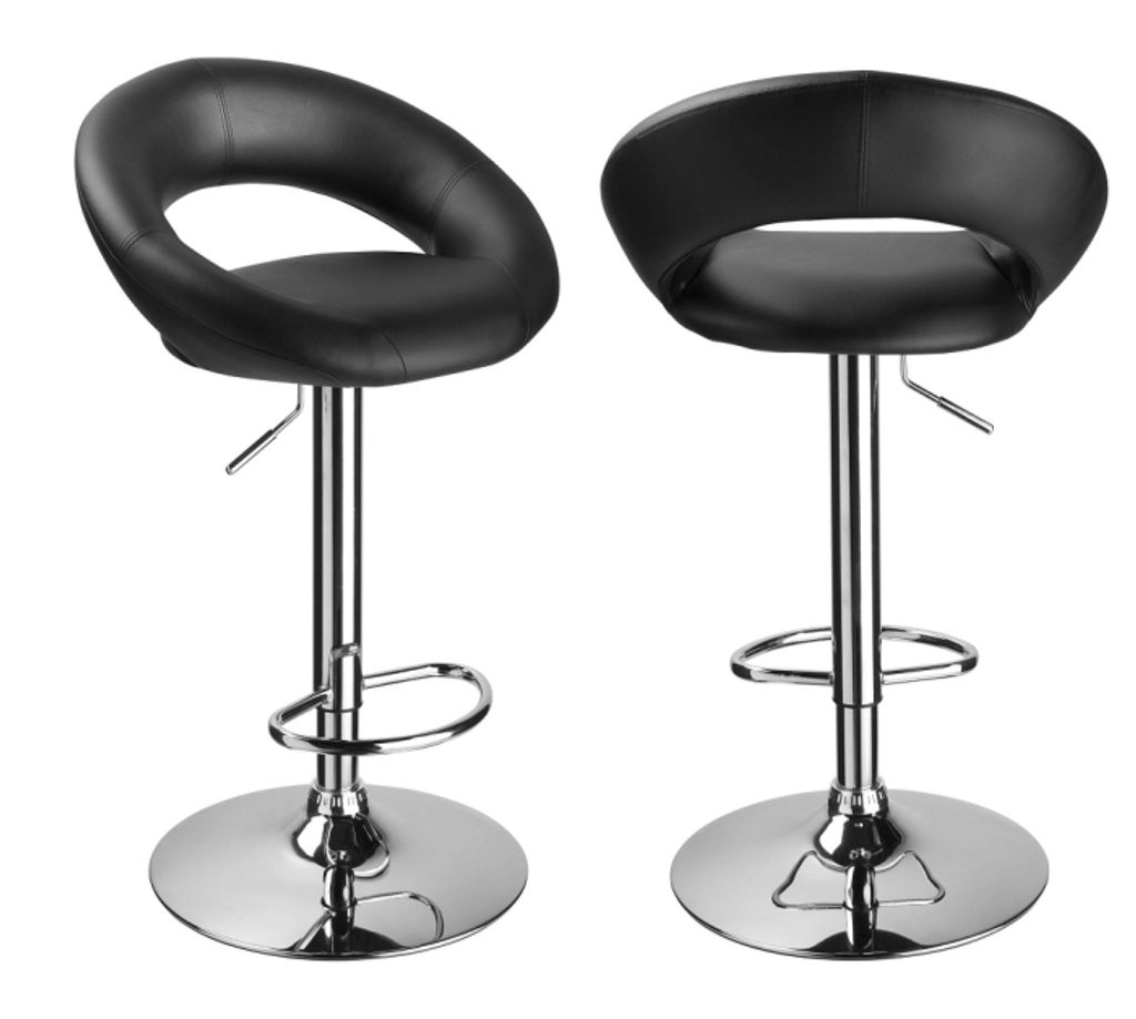 Duhome Barhocker 2er Set aus Kunstleder in | Kaufland.de