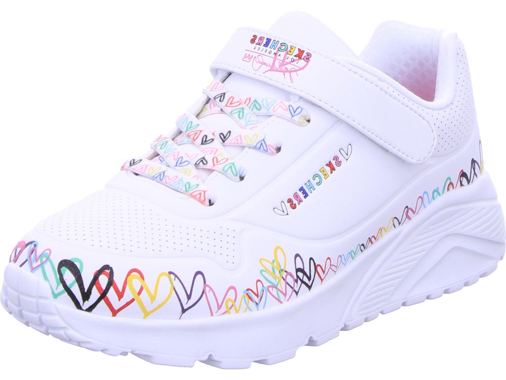 Skechers Sneakers 314091L-WMLT in White color size 34 Obrázok produktu 