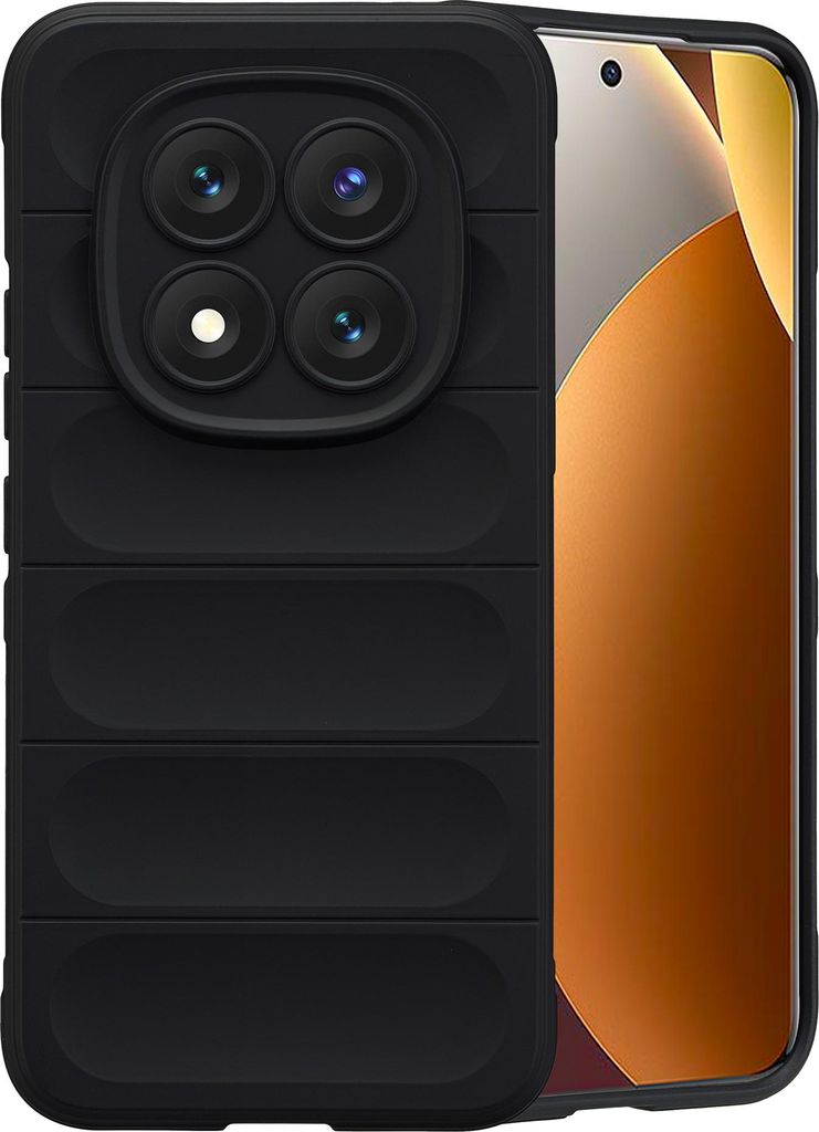 imoshion EasyGrip Backcover für das Xiaomi Redmi Note 15 Pro Plus (5G) – Schwarz