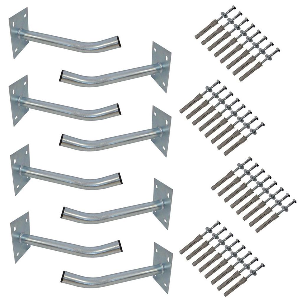 PremiumX 8x Autoreifen Wandhalter 35cm Reifenhalter für Produktbild 