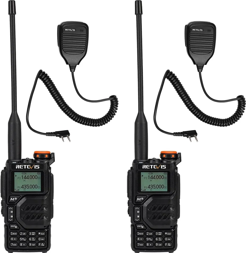 Radio Amateur Retevis RA79 : Finies les Interférences - Pack de 2 Stable