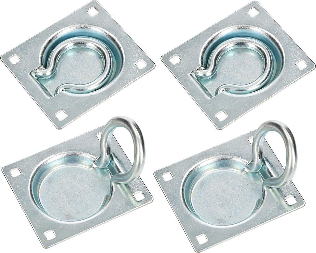 KOTARBAU® 4er Set Zurrmulde 90x75mm zum Einlassen in den Produktbild 